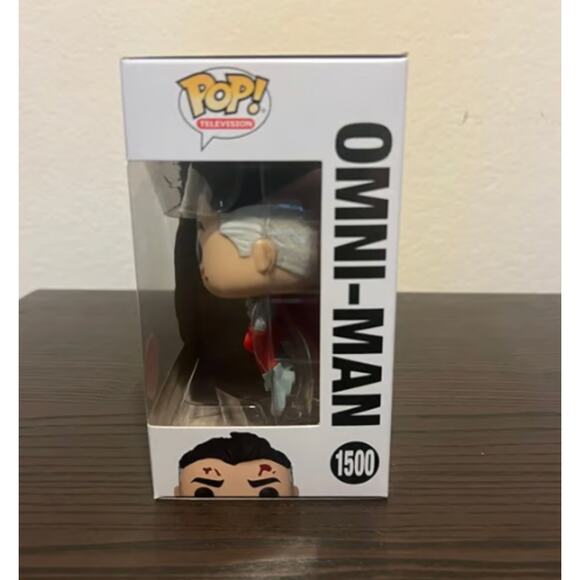 EXCLUSIVE BLOODY Omni Man Invincible Funko Pop #1500 Television Animation TV - Picture 3 of 5